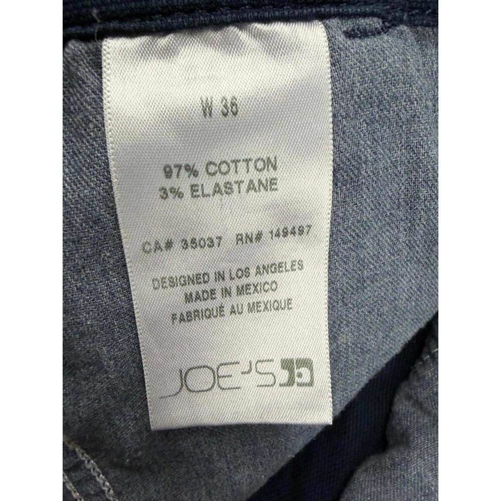 Joe's Jeans Men's W36 Blue Flat Front Chino Shorts Stretch Cotton Blend - Picture 3 of 10